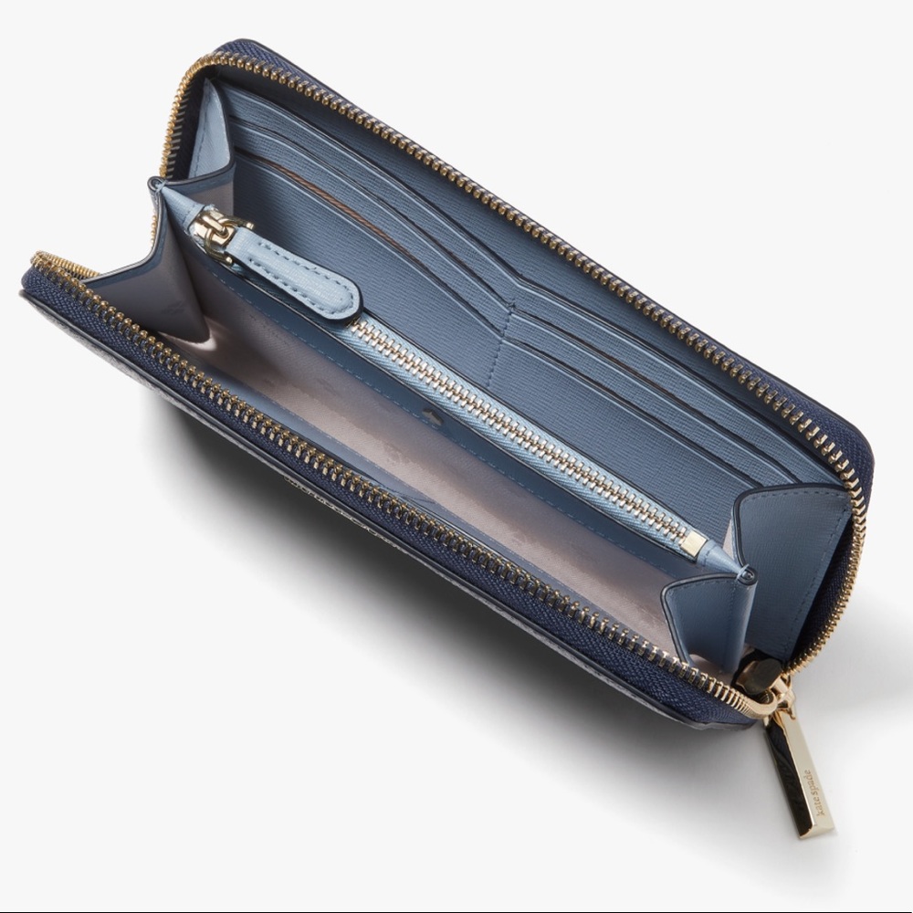 Kate Spade spencer metallic continental wallet - Picture 7 of 11